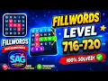 FILLWORDS 716 717 718 719 720