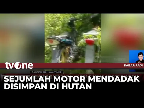 Menghindari Razia, Warga Simpan Motor di Hutan