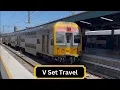 Sydney Trains V Set Travel From Central to Parramatta - January 2026