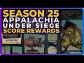 Fallout 76 - Season 25 Appalachia Under Siege Rewards