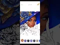 RELAXING COLORING BOOK GAMEPLAY