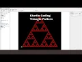 kturtle triangle Learn basic coding Kturtle Coding with Kturtle Kturtle tutorial