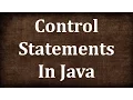 Java Tutorial 7 Control Statements in Java - Part 2 JAVA9S com
