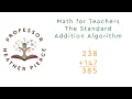 The Standard Addition Algorithm