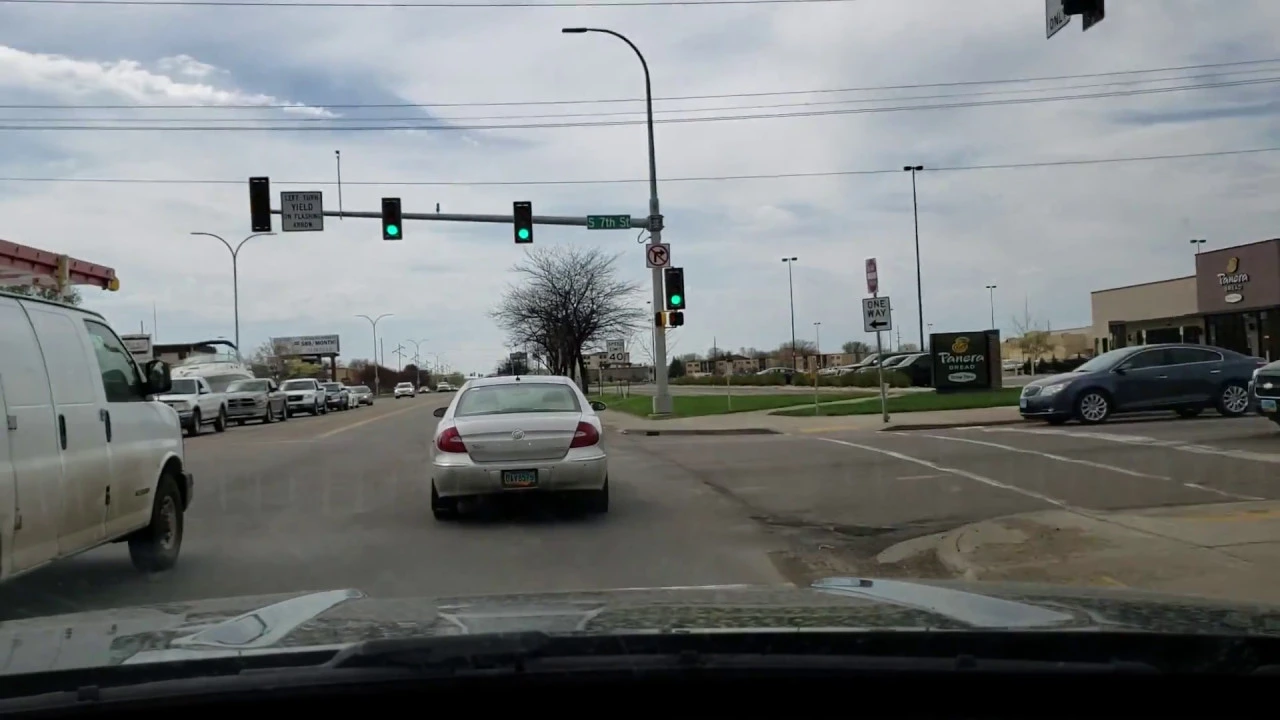 Bismarck, North Dakota Drive & Drone Liberty Memorial Bridge