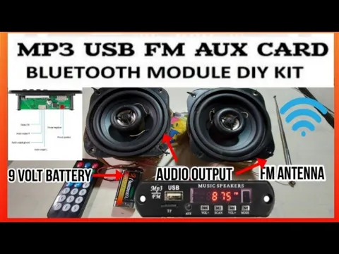 Download MP3 Convert Your Old DVD Player to Bluetooth USB, SD Card, Aux, FM Radio, Mp3 with Home Theater