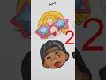 Download Lagu Choose The Correct APT Rosé and Bruno Mars🤩💖|APT Art|#art #apt #rosé #brunomars #shorts