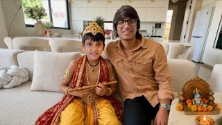 Janmashtami Special Vlog 🥰 || Sourav Joshi vlog || #souravjoshivlogs #vlog #viral 