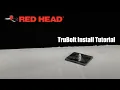 Red Head Trubolt Installation Tutorial