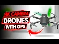 Top 5 Best 4K CAMERA DRONES WITH GPS on Amazon 2026 Cheap Auto Return Long Battery