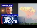 Download Lagu Trump considers strikes on Iran; Indonesia volcanic eruption | 9 News Australia