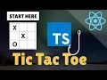 Get Started with React TypeScript by building Tic Tac Toe with Hooks TypeScript CSSinJS