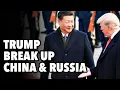 China-US trade talks. Trump aims to move China away from Russia