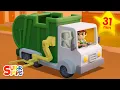 Download Lagu I Love My Garbage Truck | Vehicles Songs For Kids! | Super Simple Songs