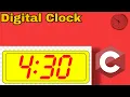 Digital Clock in C language