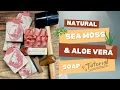 New Recipe - SEA MOSS ALOE Step by Step Tutorial Cold Process Soap
