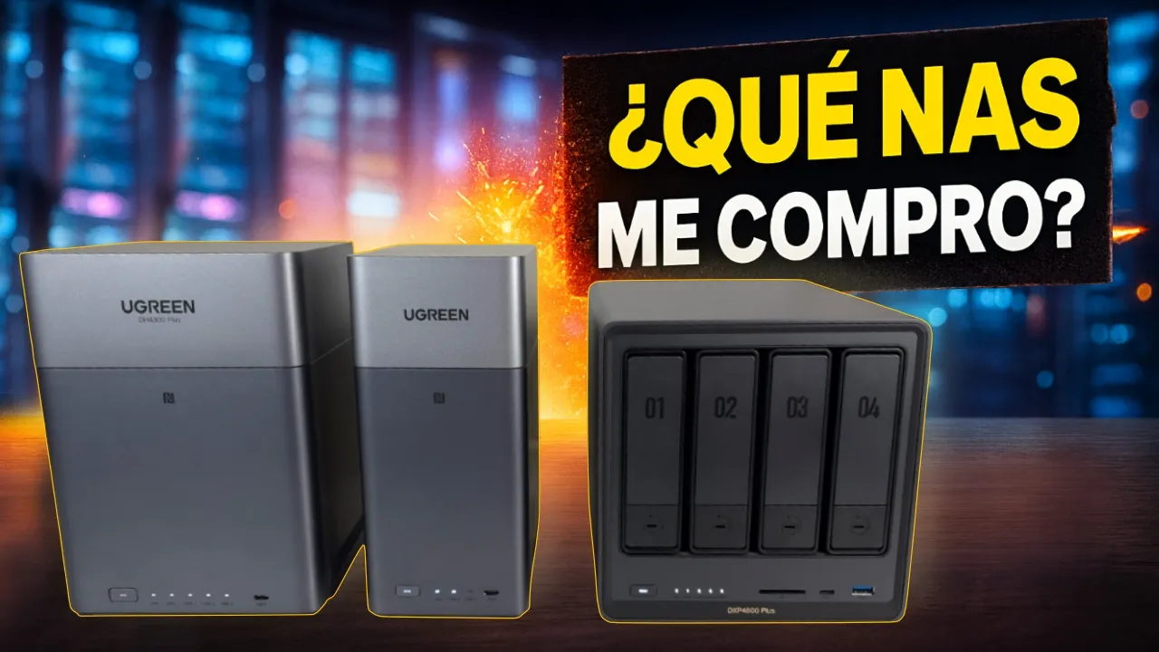 ¿Tu PRIMER NAS? ⚡️ El NAS perfecto para empezar. ANÁLISIS COMPLETO UGREEN