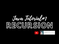JAVA TUTORIAL Sum Program in Java with Recursion