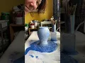 How to bubble glaze pottery - tutorial