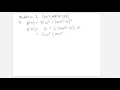 MATH 256 Midterm 2 solutions Problem 7 March 14 2017
