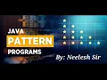 Star Pattern Program in Java Using For Loop in Hindi Lecture 15 Java Tutorial