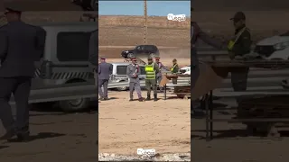 نايضة بمستودعات رئيس جماعة ولاد عزوز السابق بعد رفضه الامتثال لقرار السلطات بهدم اسطبلاته 