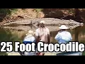 Download Lagu 25 Foot Crocodile Attacks Villagers, Bujang Senang Part 1