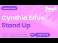 Cynthia Erivo - Stand Up (Karaoke Piano)