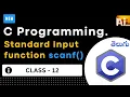 C Language Class 12 Tutorial Taking Input from User in C scanf Function Explained in Telugu