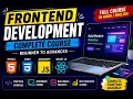 HTML5 CSS JavaScript React JS Full Course Frontend Web Development Tutorial