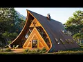 Download Lagu Unique A-Frame Cabin with AMAZING Layout - Cabin Airbnb House Tour