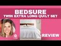 Bedsure Twin Extra Long Quilt Set - Lightweight Summer Quilt Twin