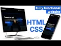 Make Responsive Website Using HTML CSS Multi Page Website Design Part - II