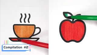 Satisfying and Relaxing Coloring Compilation