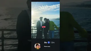 Jimin Posted With A V Sign On Ig And Taehyung Commented 