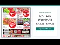 Rouses Weekly Ad 26 - 26 Top Deals