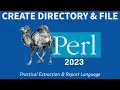 Perl Programming - Create Desktop Folder Txt File 2023