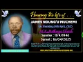 LATE JAMES NDUNG U MUCHEMI S BURIAL CEREMONY