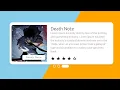 how to make testimonial card with the help of html css javascript tutorial 13