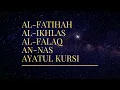 Download Lagu Al-Fatihah | Al-Ikhlas | Al-Falaq | An-Nas | Ayatul Kursi | by Ridjaal Ahmed | 10x