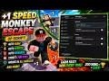 ULTIMATE 1 SPEED MONKEY ESCAPE Script with AUTO FARM AUTO REBIRTH AUTO REWARDS MORE 2026