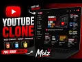 Youtube Clone using only html css and js