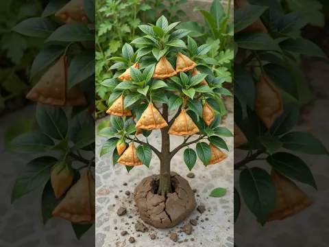 samose ka tree 🌴🌲#shorts #shortsfeed