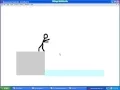 Stickman swim animation using Flash
