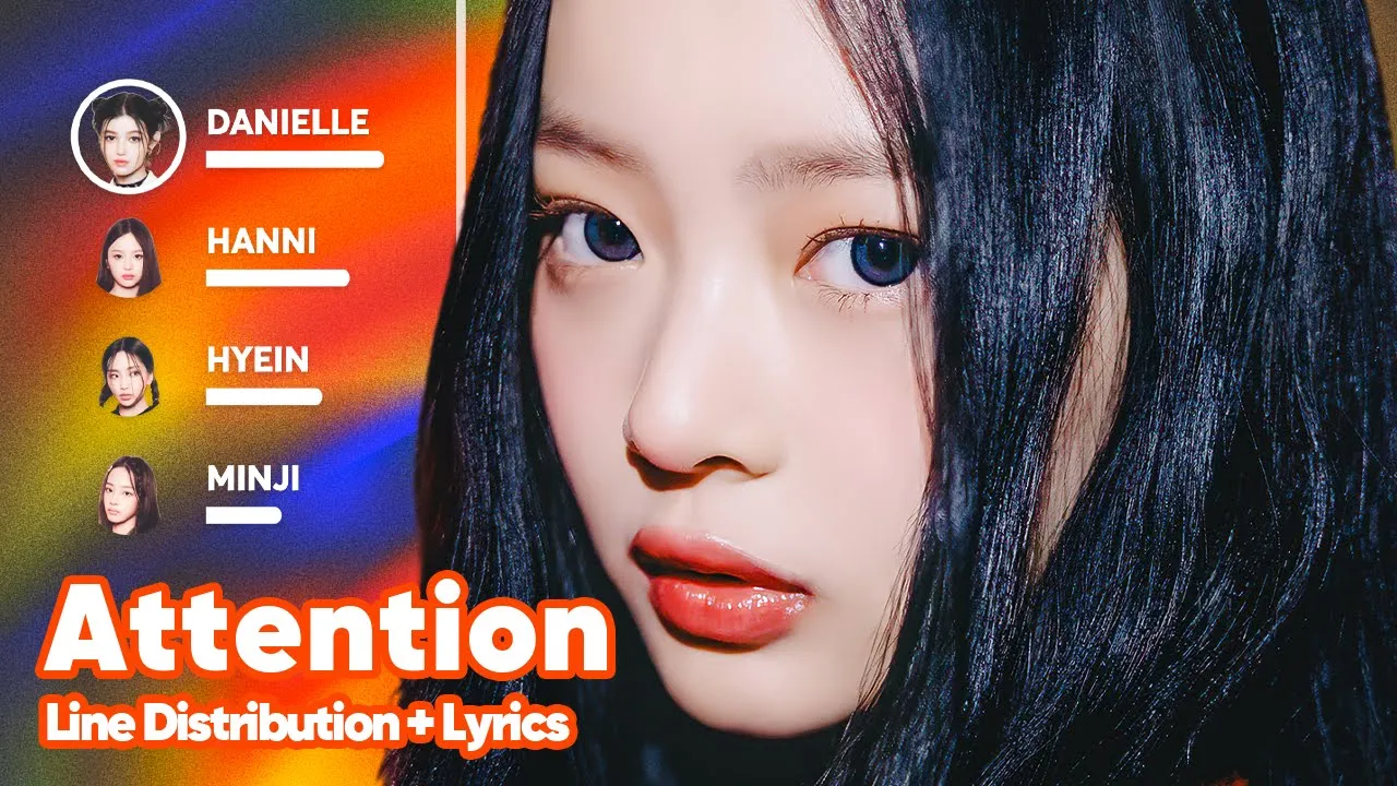 NewJeans - Attention (Line Distribution + Lyrics Karaoke) PATREON REQUESTED