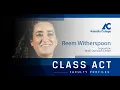 Class Act Faculty Profile Series Reem Witherspoon