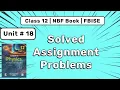 Assignment Problems Solved Chapter 18 Diffraction Interference Class 12 Physics NBF Book