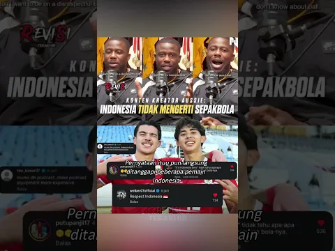 Pundit Australia hina Indonesia usai negaranya dikalahkan Garuda Muda! 😳