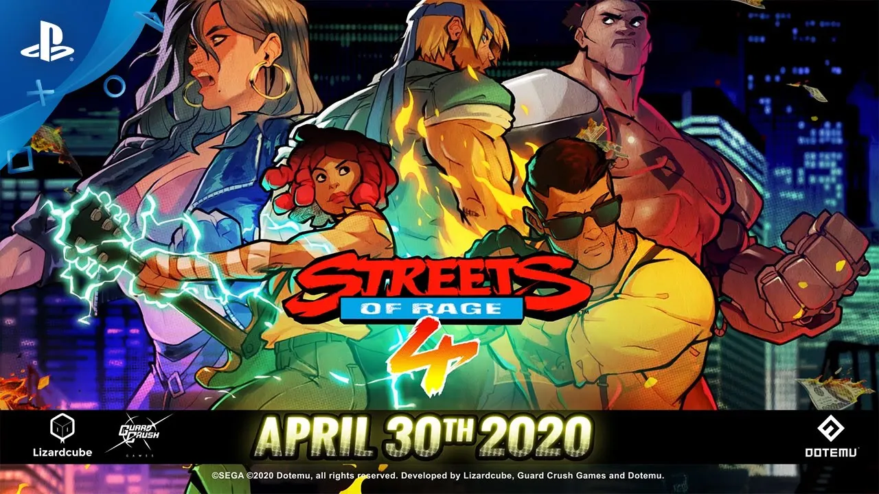 Streets of Rage 4 - Battle Mode and Release Date | PS4