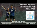 Download Lagu Hendra Setiawan / Debby Susanto vs Nawut T / Peeraya M || World Senior Championship 2025 Final XD 35